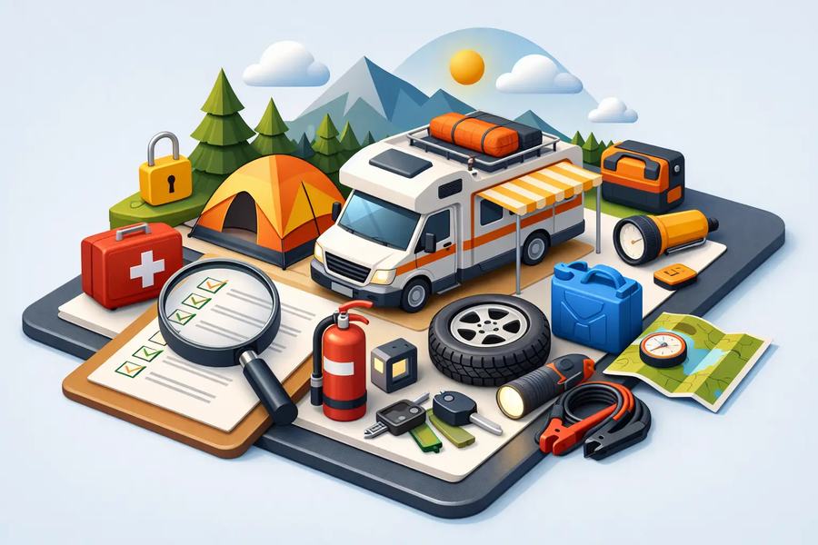 9 wichtigste Sicherheitschecks vor Campingreise