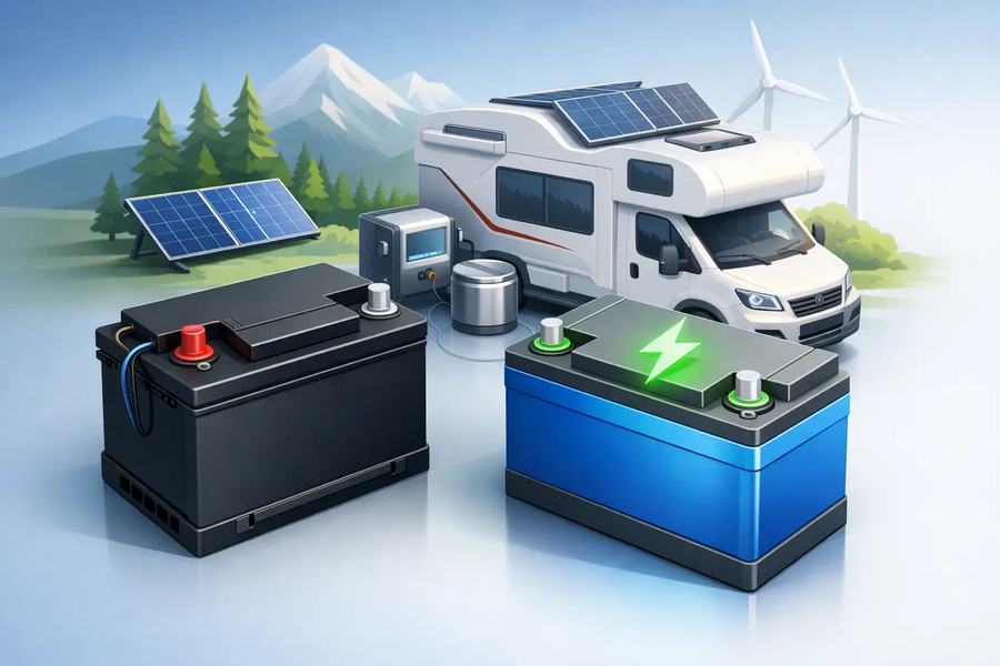 AGM Batterie oder LiFePO4 im Wohnmobil?
