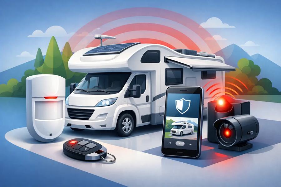 Alarmanlage Wohnmobil nachrüsten - lohnt es sich?