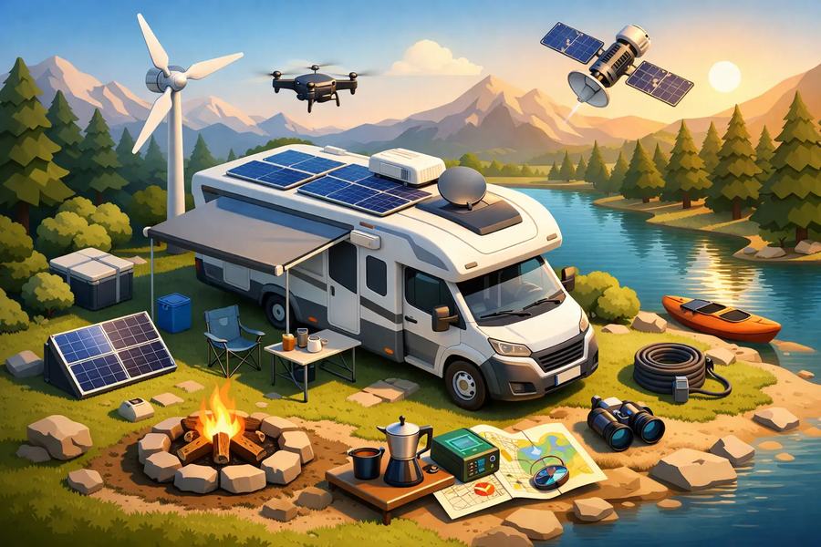 Autark campen mit dem Wohnmobil richtig planen