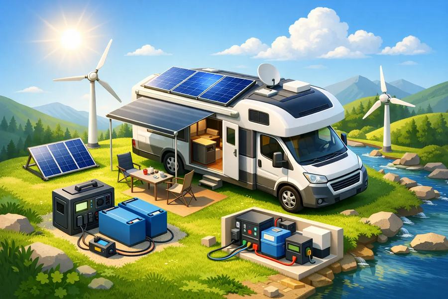 Autarke Energie im Wohnmobil richtig planen