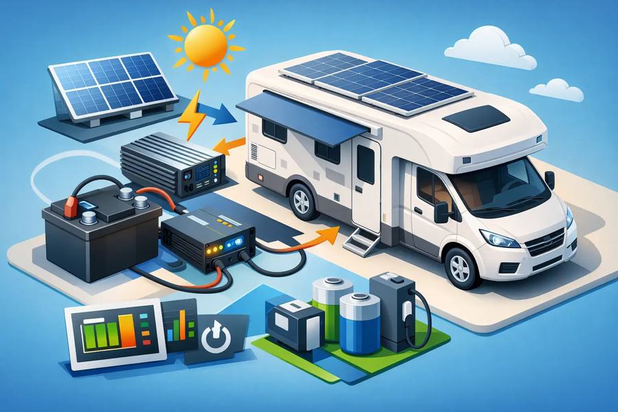 Batteriemanagement im Wohnmobil verstehen