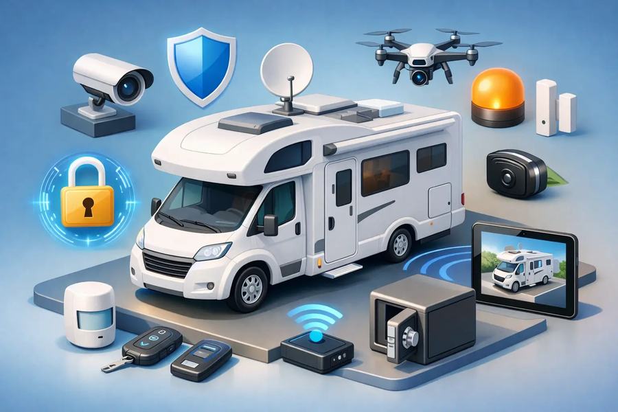Beste Sicherheitstechnik für Wohnmobile