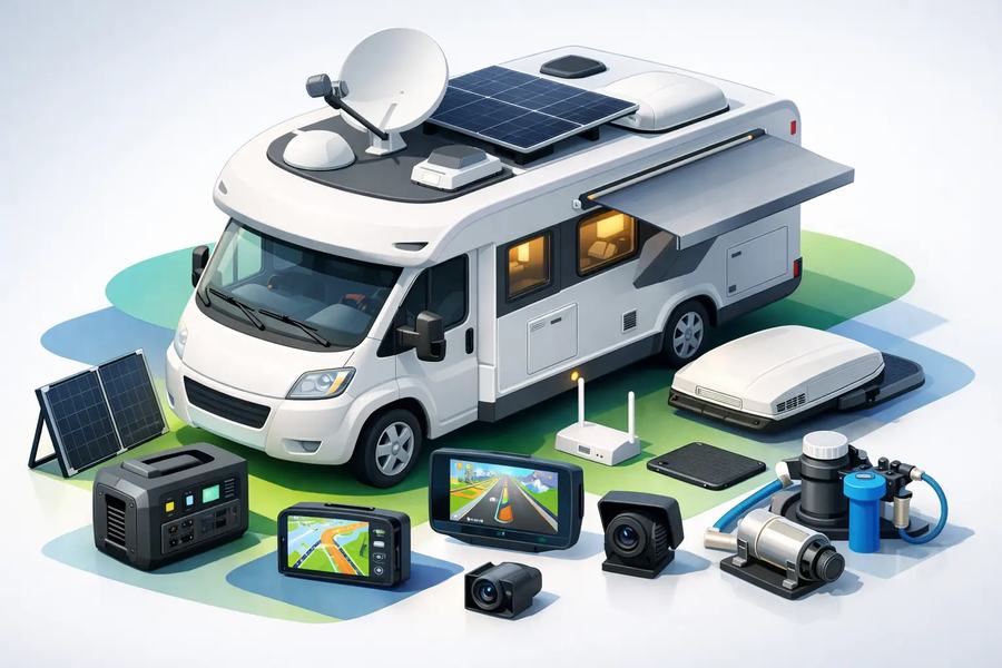 Die besten Upgrades für Caravan-Technik
