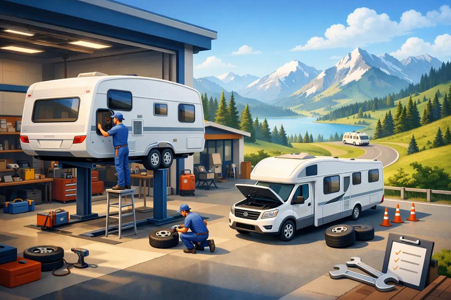 Caravan Reparatur Allgäu für sichere Reisen