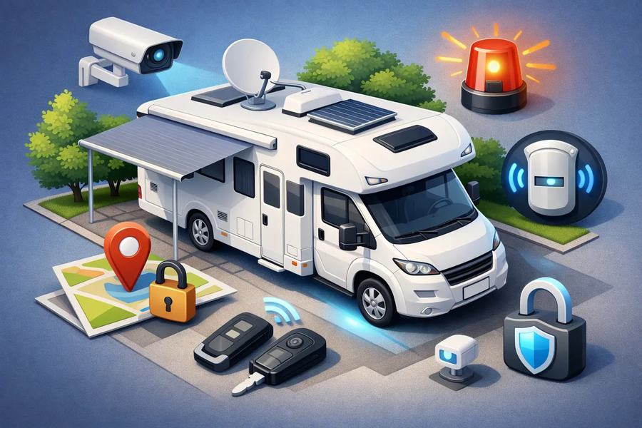Fünf sinnvolle Wohnmobil-Sicherheitsupgrades