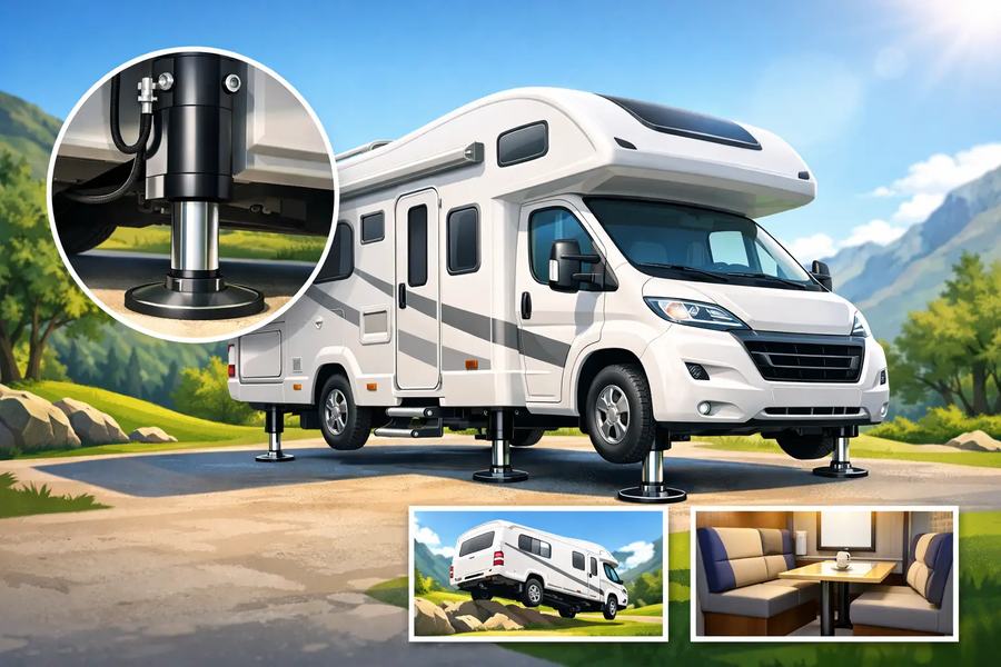 Hydraulische Hubstützen Wohnmobil Vorteile