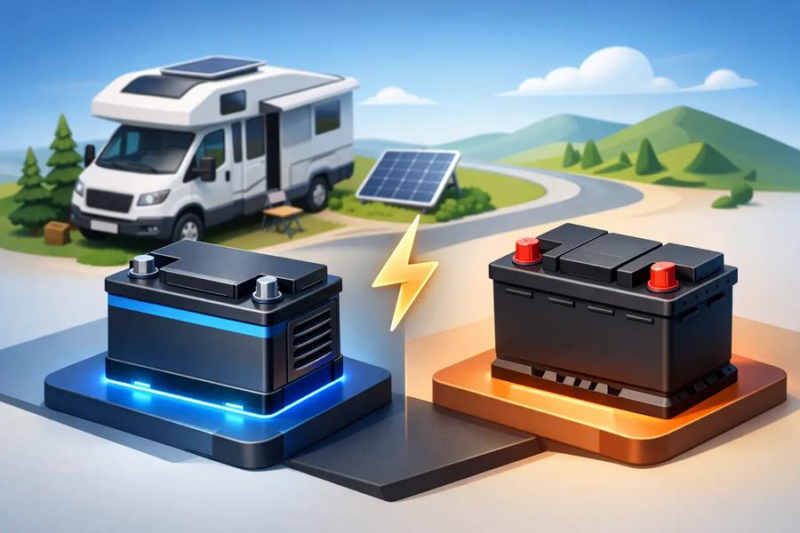 Lithium oder AGM Batterie im Wohnmobil?