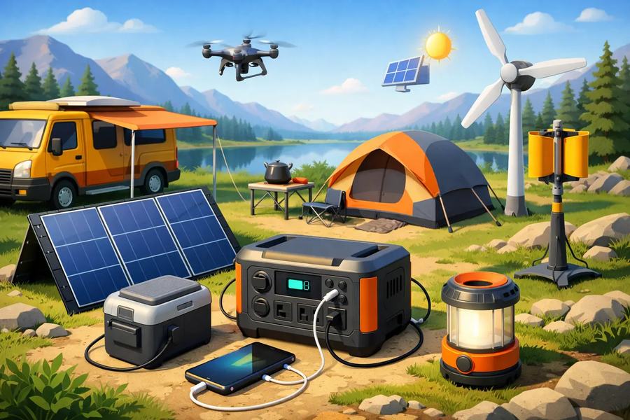 Mobile Stromprobleme beim Camping sicher lösen