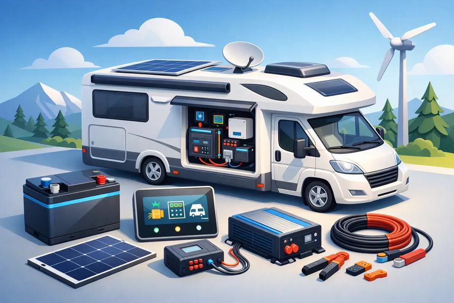 Ratgeber Wohnmobil-Elektrik modernisieren