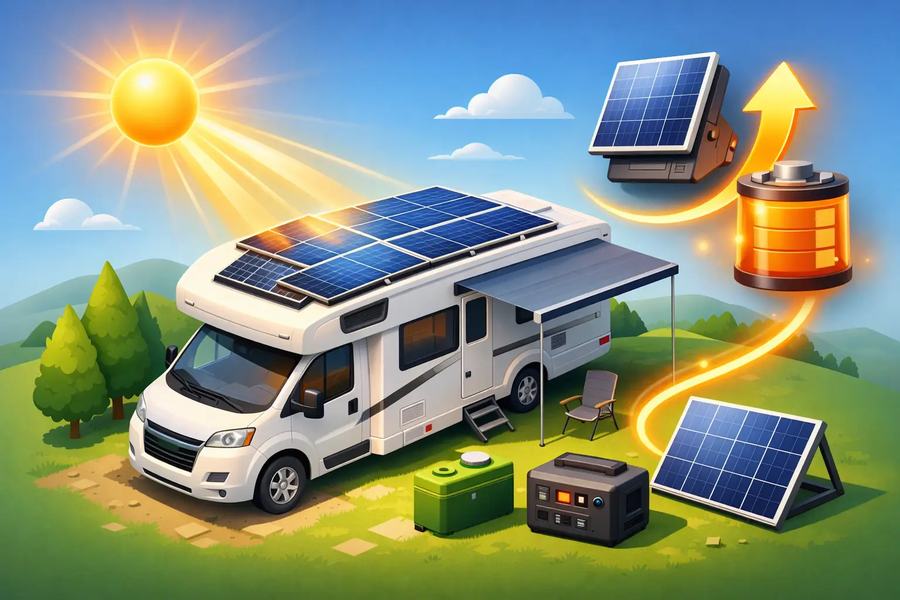 Solarertrag im Wohnmobil deutlich erhöhen