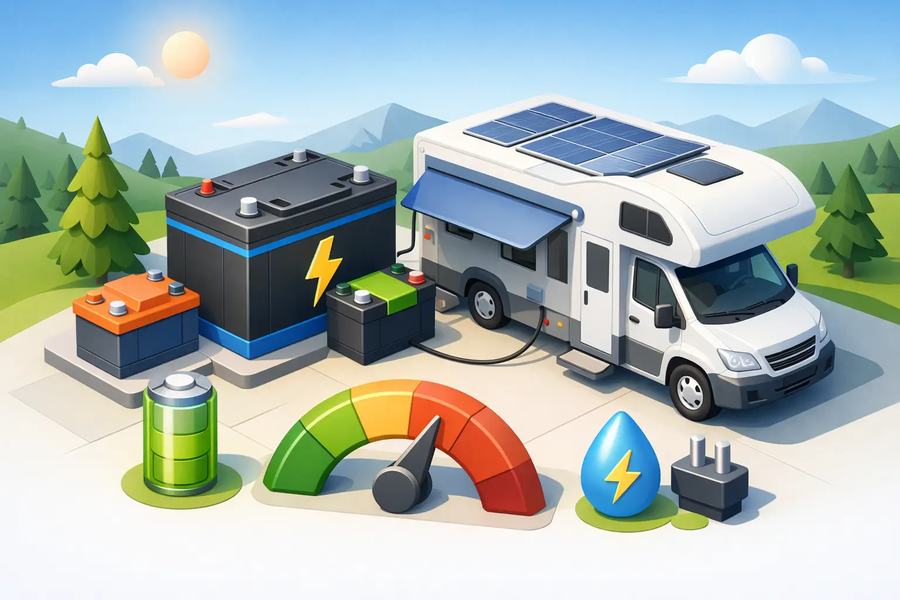 Welche Batteriekapazität fürs Wohnmobil sinnvoll?