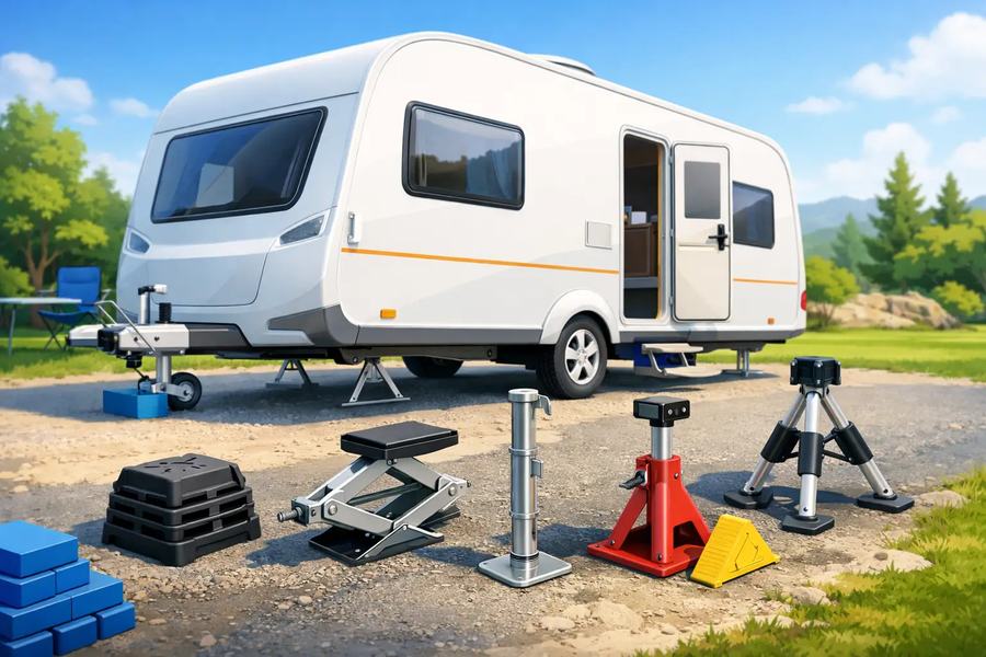 Welche Stützen für Wohnwagen sinnvoll sind