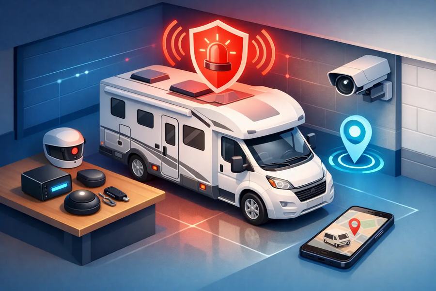 Wohnmobil-Alarmanlage nachrüsten lassen lohnt sich