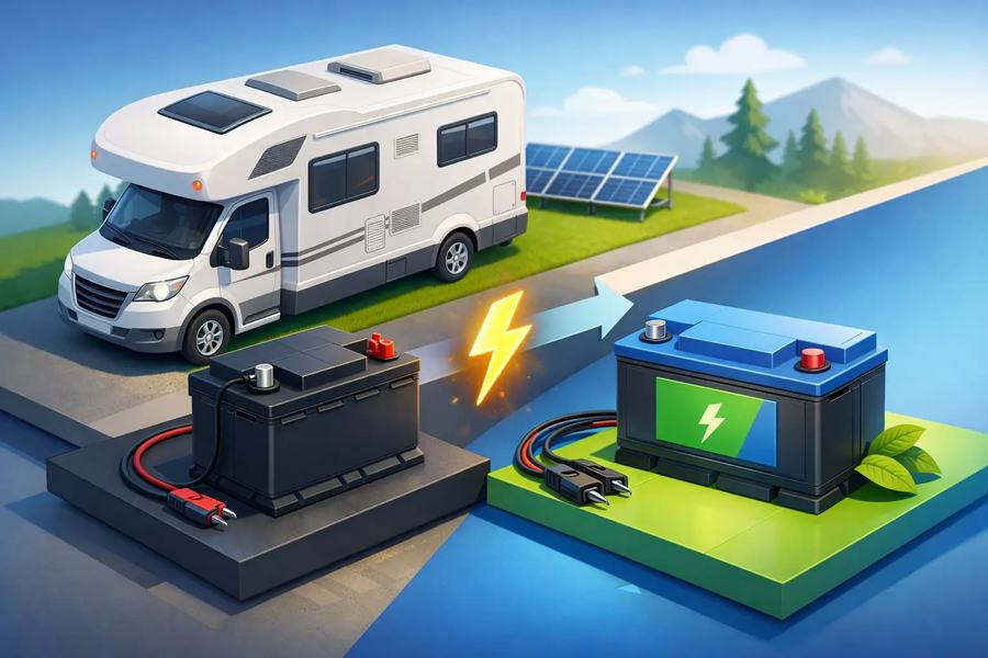 Wohnmobil Batterie auf Lithium umrüsten?