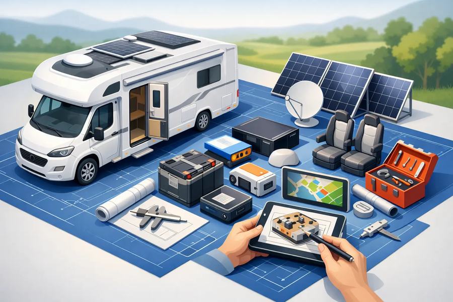 Wohnmobil Premium Nachrüstung planen