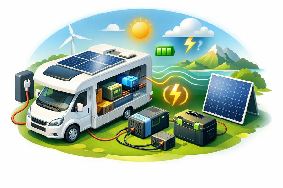 Wohnmobil Stromversorgung verbessern